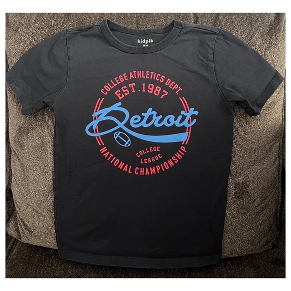 Kidpik Boy Sport Theme Shirt Size M 10 - Picture 1 of 6